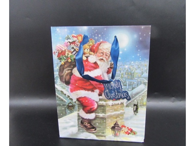 12Pcs HQ Paper Gift Bag Shopping Bag 23x18x10cm Assorted